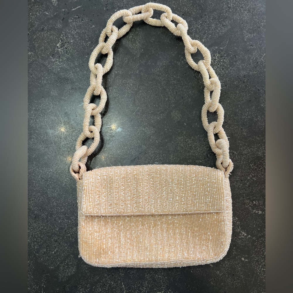 Anthropologie Fiona Beaded Bag